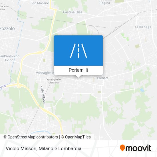 Mappa Vicolo Missori