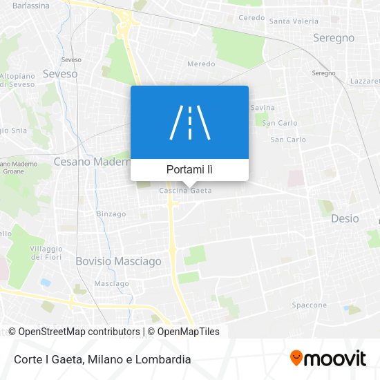 Mappa Corte I Gaeta