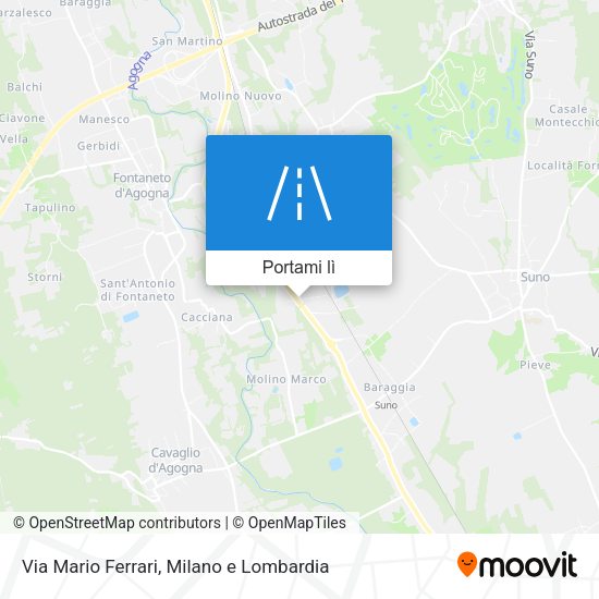 Mappa Via Mario Ferrari