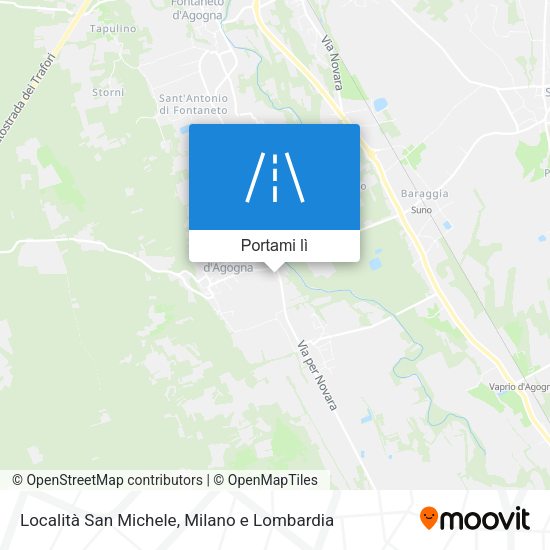 Mappa Località San Michele