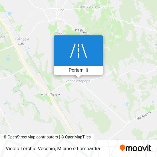 Mappa Vicolo Torchio Vecchio