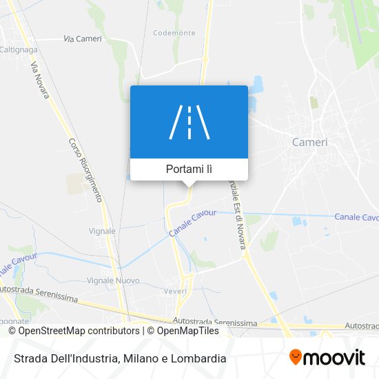 Mappa Strada Dell'Industria
