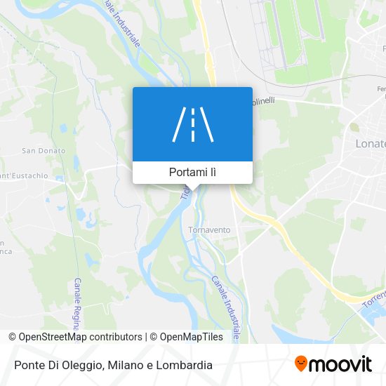 Mappa Ponte Di Oleggio