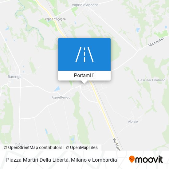 Mappa Piazza Martiri Della Libertà