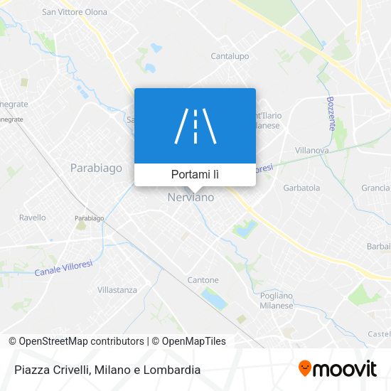 Mappa Piazza Crivelli