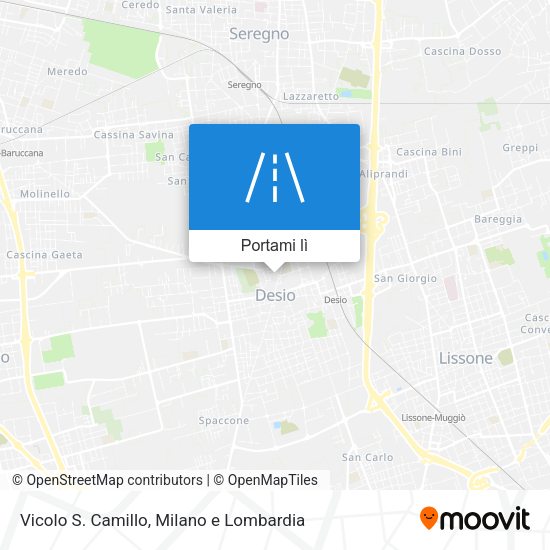 Mappa Vicolo S. Camillo