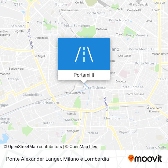 Mappa Ponte Alexander Langer