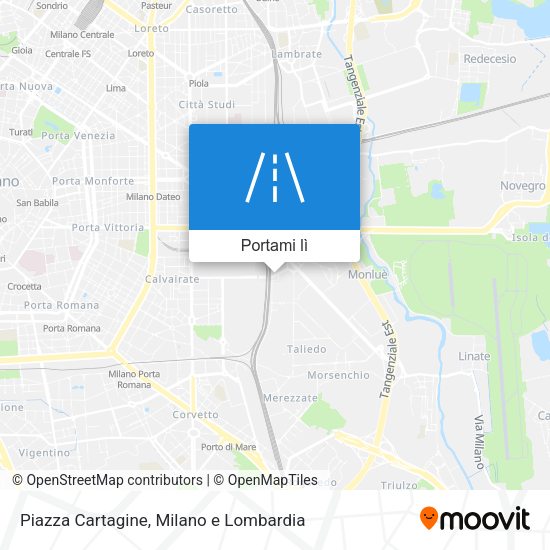 Mappa Piazza Cartagine