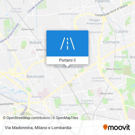 Mappa Via Madonnina