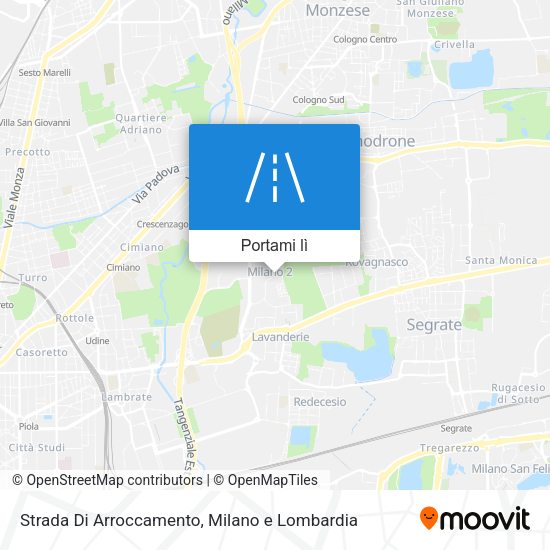 Mappa Strada Di Arroccamento