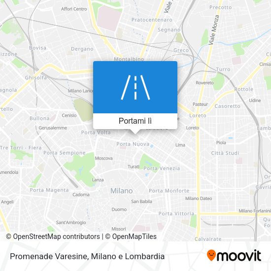 Mappa Promenade Varesine