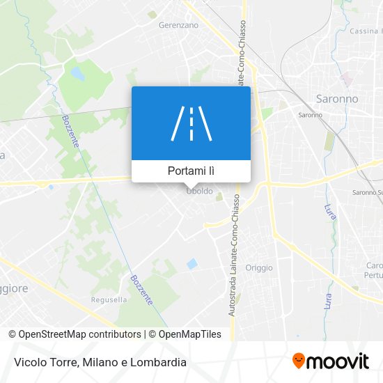 Mappa Vicolo Torre