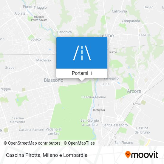 Mappa Cascina Pirotta
