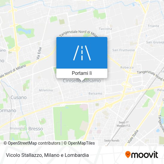 Mappa Vicolo Stallazzo