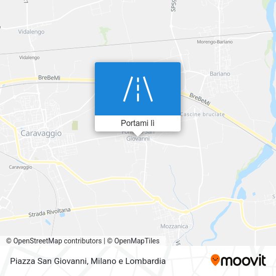 Mappa Piazza San Giovanni