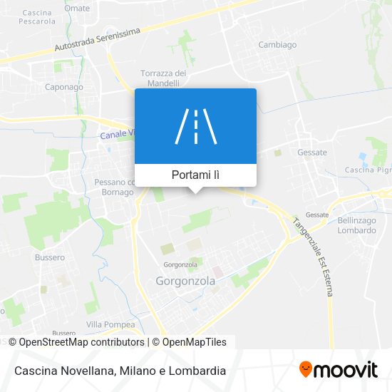 Mappa Cascina Novellana