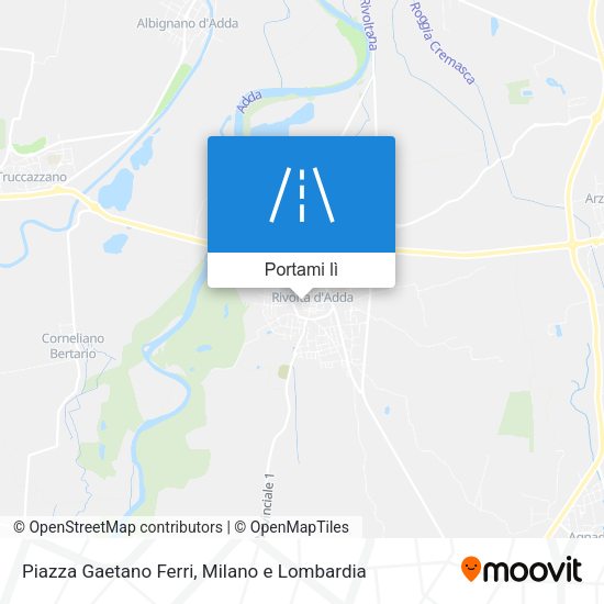 Mappa Piazza Gaetano Ferri