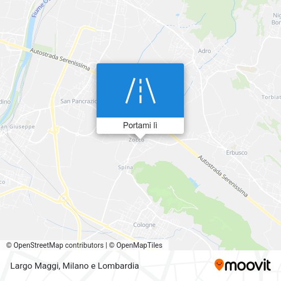 Mappa Largo Maggi