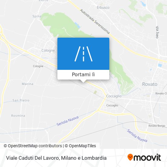 Mappa Viale Caduti Del Lavoro