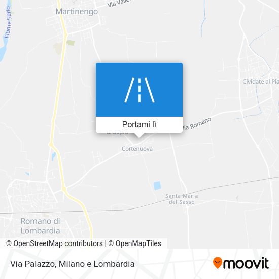 Mappa Via Palazzo