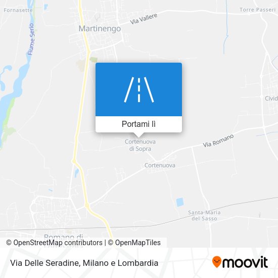 Mappa Via Delle Seradine