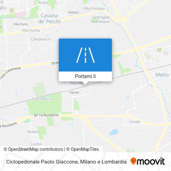 Mappa Ciclopedonale Paolo Giaccone