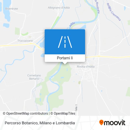 Mappa Percorso Botanico