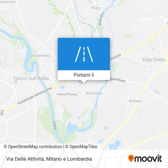 Mappa Via Delle Attività
