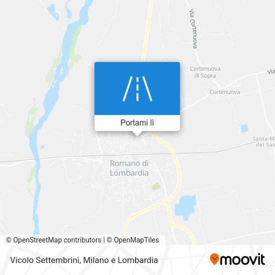 Mappa Vicolo Settembrini