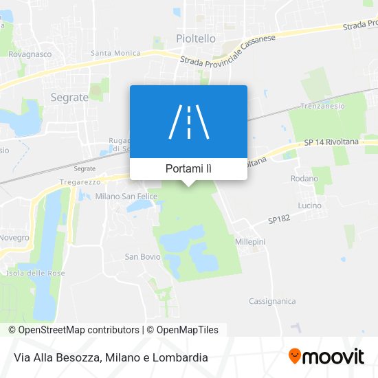 Mappa Via Alla Besozza