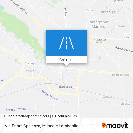 Mappa Via Ettore Spalenza
