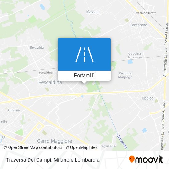 Mappa Traversa Dei Campi