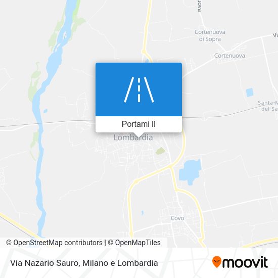 Mappa Via Nazario Sauro
