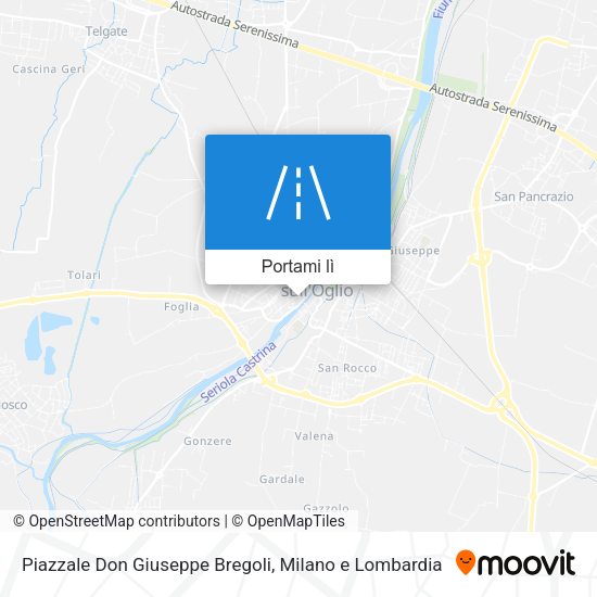 Mappa Piazzale Don Giuseppe Bregoli
