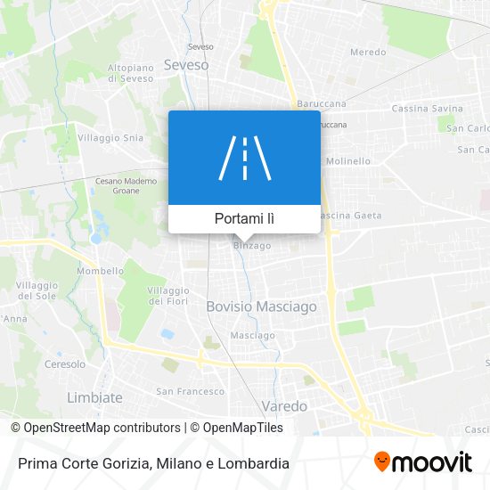 Mappa Prima Corte Gorizia