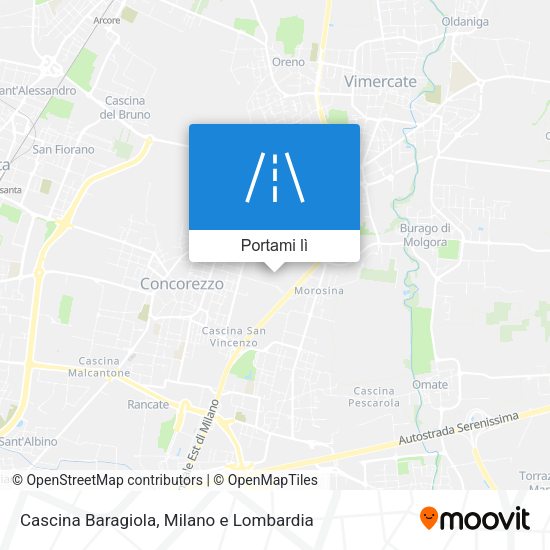 Mappa Cascina Baragiola