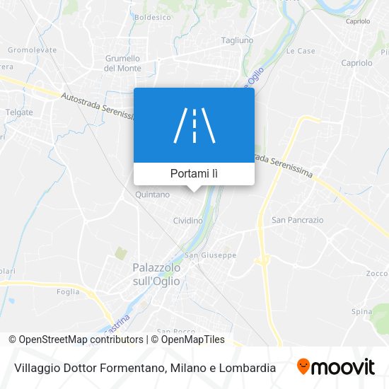 Mappa Villaggio Dottor Formentano