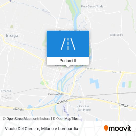 Mappa Vicolo Del Carcere