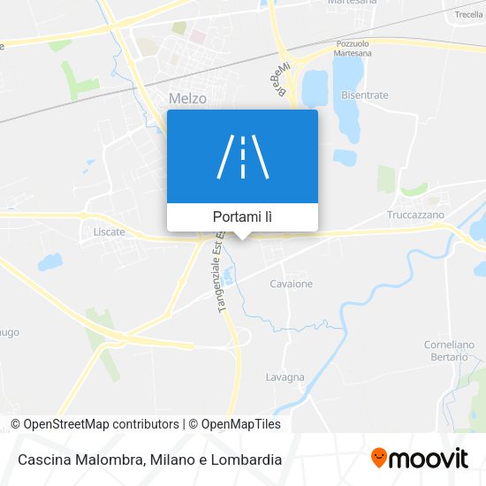 Mappa Cascina Malombra