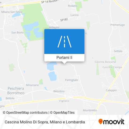 Mappa Cascina Molino Di Sopra
