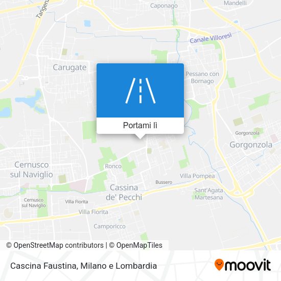 Mappa Cascina Faustina