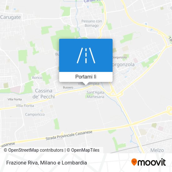 Mappa Frazione Riva