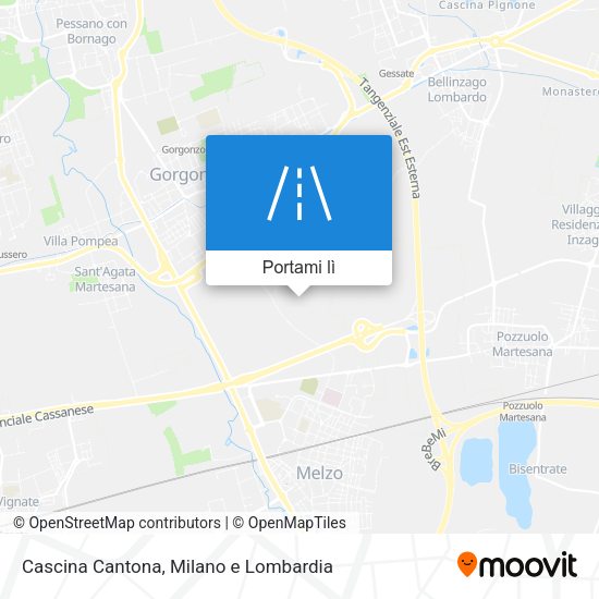 Mappa Cascina Cantona