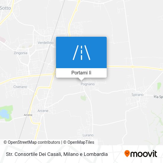 Mappa Str. Consortile Dei Casali