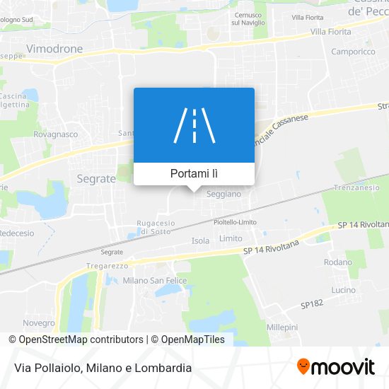 Mappa Via Pollaiolo