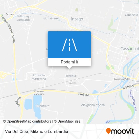 Mappa Via Del Citra