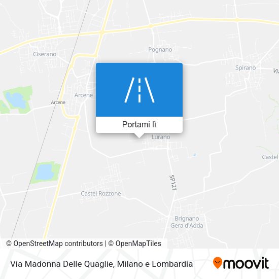 Mappa Via Madonna Delle Quaglie