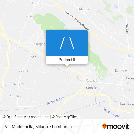 Mappa Via Madonnella