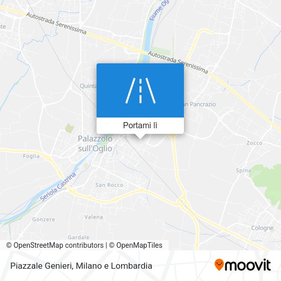 Mappa Piazzale Genieri
