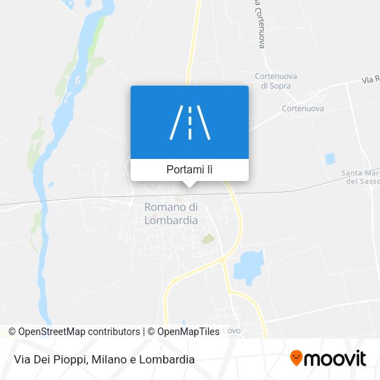 Mappa Via Dei Pioppi
